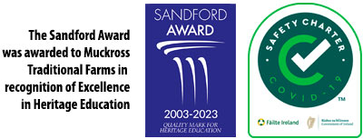 Sandford Award - Awarded to Muckross Traditional Farms in recognition of Excellence in Heritage Education